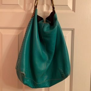 Lucky brand green hobo purse